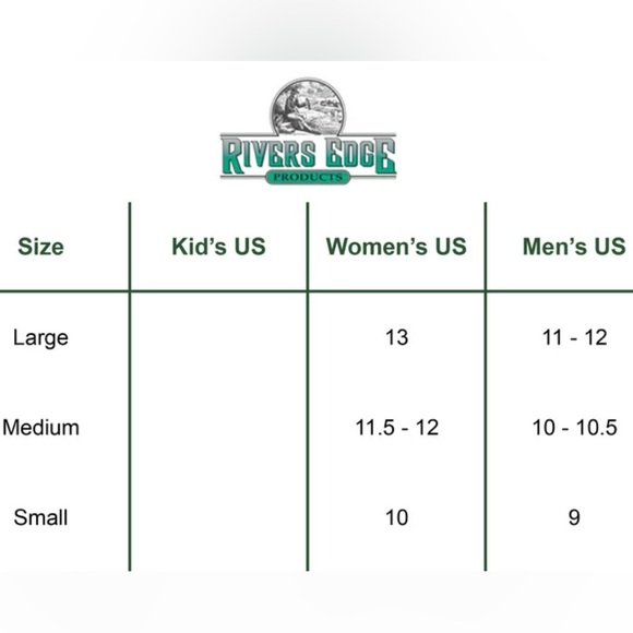 Rivers Edge rubber bass slide shoes - Picture 9 of 9